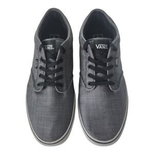 Vans Era Classic Mens Size 13 Gray Low Top Casual Skate Shoes